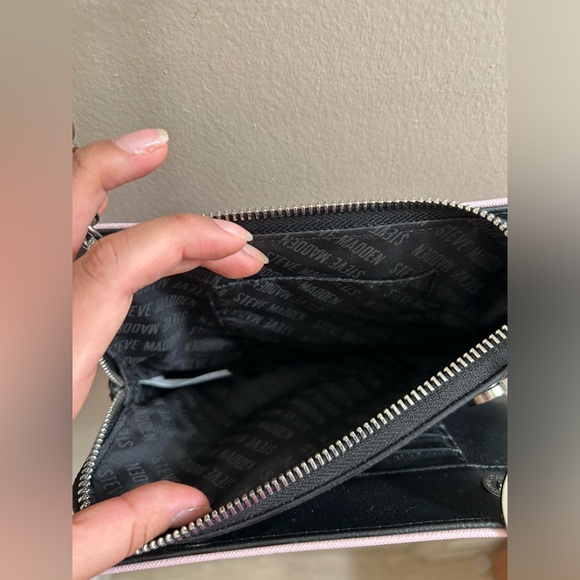 Steve Madden Light Pink Crossbody Purse - Picture 6 of 8